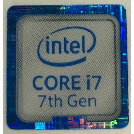 Buy the Genuine Intel Core i7 Inside Case Badge Sticker (7th...