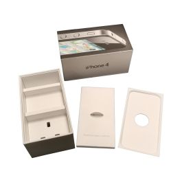 Apple iPhone 4 Black Empty Phone Box With Inserts Only at...
