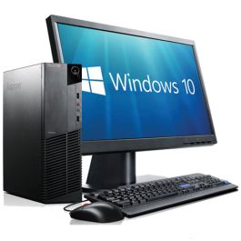 windows cheap desktop computer pc monitor refurbished