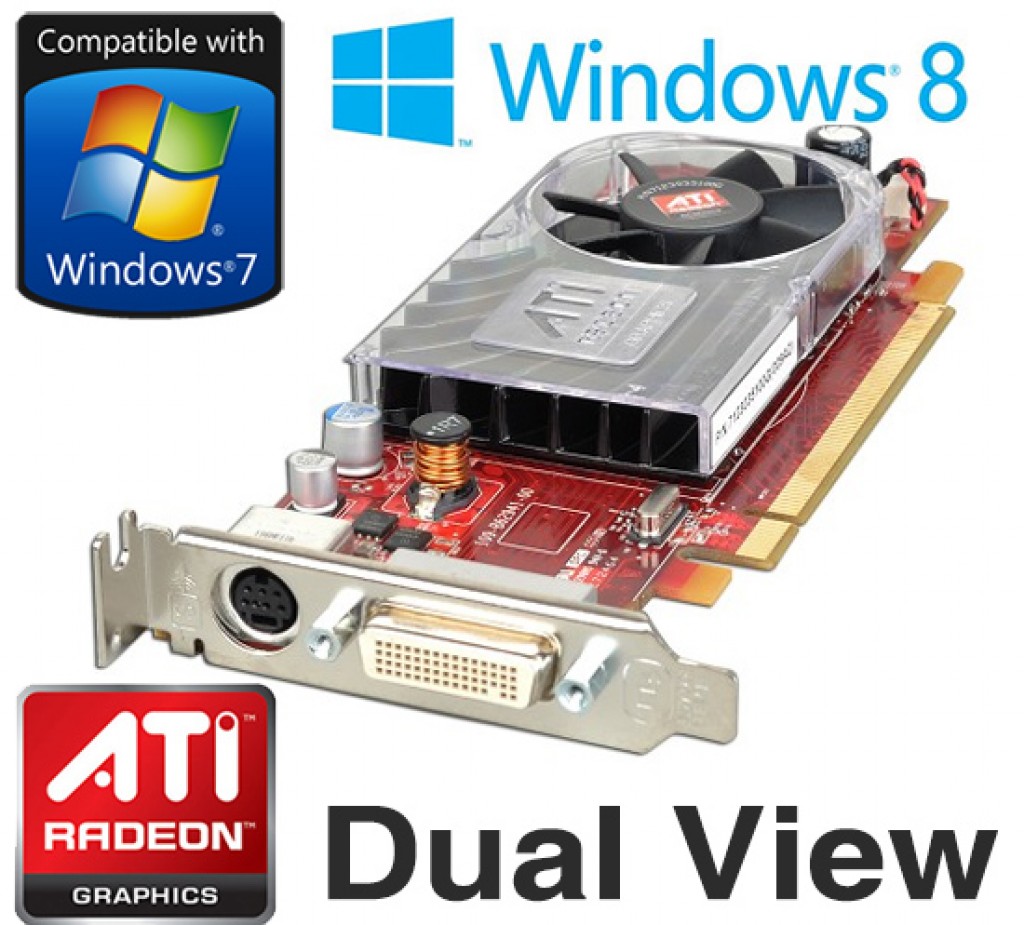 ATI Radeon 2400 XT 256MB Low Profile PCIE Video Card