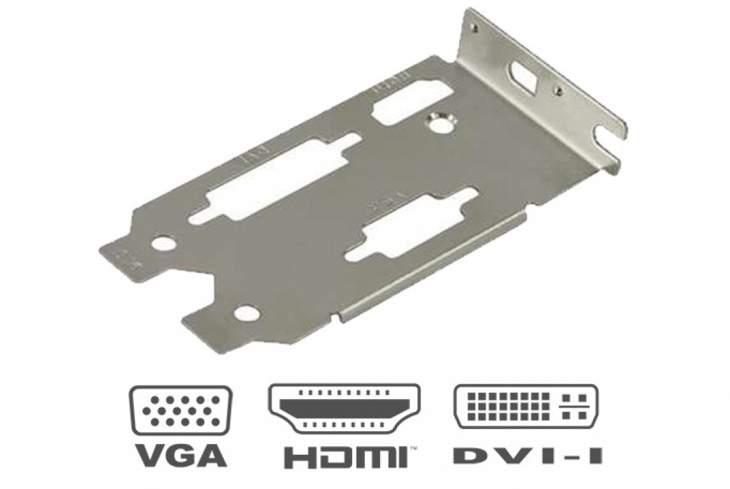 ASUS LP Bracket HDMI DVI - Low Profile Halterung Für Grafikkarten
