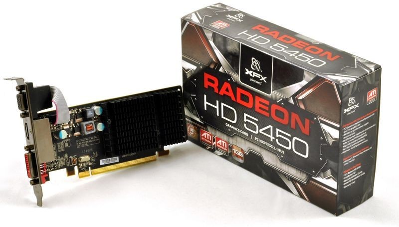 Dell AMD Radeon HD 5450 512MB Graphics Card - Dual DVI, SFF, For Windows 10