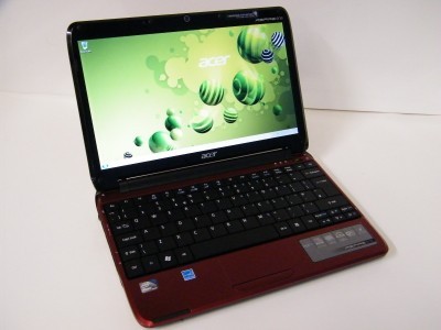 Refurbished Acer Aspire One ZA3 Red Netbook. Buy refurbished windows 7 laptops and netbooks at