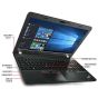 Lenovo ThinkPad E550 Laptop PC - 15.6" HD Core i3-5005U 8GB 500GB DVDRW HDMI WiFi WebCam Windows 10 Professional 64-bit