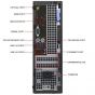 Dell OptiPlex 7040 SFF 6th Gen Quad Core i5-6500 8GB 256GB SSD DVDRW HDMI WiFi Windows 10 Professional Desktop PC Computer