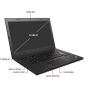 Lenovo ThinkPad L460 Laptop - 14" HD Intel Core i3-6100U 8GB 256GB SSD WebCam WiFi USB 3.0 Windows 10 Professional 64-bit PC Laptop