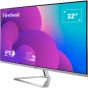 Illustration depicting ViewSonic 32" Monitor - VX3276-MHD-3 - Full HD IPS 75Hz HDMI, DisplayPort, VGA