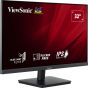 Illustration depicting ViewSonic 32" Monitor - VA3209-2K-MHD - QHD IPS 75Hz HDMI, DisplayPort