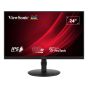 Illustration depicting ViewSonic 24" Monitor - VA2408-HDJ - Full HD IPS 100Hz HDMI, DisplayPort, VGA