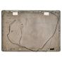 Sony Vaio PCG-7N2M LCD Screen Display Top Lid Cover 2-664-783 rear view