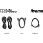 Illustration depicting iiyama 32" Gaming Monitor - XB3270QSU-B1 - QHD IPS 100Hz HDMI, DisplayPort