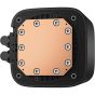 DeepCool LE240 V2 frosted ARGB pump head

