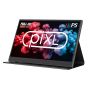 Illustration depicting piXL 15.6" Portable Monitor - PM156C - Full HD IPS 60Hz HDMI, USB-C