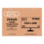 Illustration depicting piXL 24" CCTV Monitor - 24IVHBS - Full HD IPS HDMI, VGA, BNC