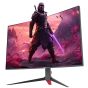 Illustration depicting piXL 32" Curved Gaming Monitor - CM32GF5 - Full HD 165Hz HDMI, DisplayPort