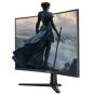 Illustration depicting piXL 27" Curved Gaming Monitor - PX27CC301B - Full HD 240Hz HDMI, DisplayPort