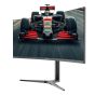 Illustration depicting piXL 34" Curved Ultrawide Gaming Monitor - CM34C7 - UWQHD 165Hz HDMI, DisplayPort, USB-C