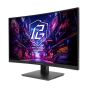 Illustration depicting ASRock 27" Curved Gaming Monitor - PG27QRT1B - QHD VA 180Hz HDMI, DisplayPort
