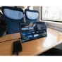 Illustration depicting Verbatim 15.6" Portable Touch Monitor - 49592 - Full HD Aluminium