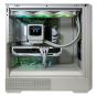 RETRO Gaming PC tempered glass side panel