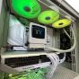 Thermaltake Retro 360 TG gaming PC beige case