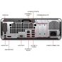 HP ProDesk 400 G4 SFF Desktop PC - 6th Gen Intel Core i3-6100 3.7GHz 8GB DDR4 128GB SSD DVDRW USB 3.1 WiFi Windows 10 Professional