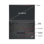 Lenovo ThinkPad T470s Ultrabook - 14" Full HD Intel Core i5-6200U 8GB 256GB SSD HDMI WebCam WiFi Windows 10 Pro PC Laptop