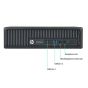 HP EliteDesk 800 G1 Ultra Slim front view with labeled USB 3.0 and audio ports