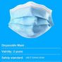3-PLY Disposable Protective Facial Accessories Face Protection Decorative Accessories (50pcs pack)