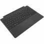 Microsoft Surface Pro Type Cover black QWERTY English keyboard angled view