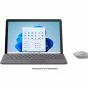 Microsoft Surface Go 3 with Type Cover, Pen and Mouse – top-down layout (accessories shown)