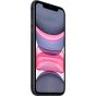 Apple iPhone 11 Black – 6.1-inch Liquid Retina display – angled front view
