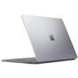Microsoft Surface Laptop 3 Platinum – rear angle showing aluminium lid