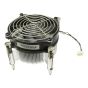 HP Elite 8200 8300 Z210 Z220 CPU Heatsink with 4 pin Fan 625257-001