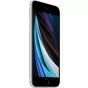 Apple iPhone SE 2nd Generation White – angled side view showing slim profile