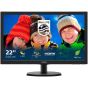 22" Philips 223V5LHSB Full HD LED Monitor 1920x1080 , 60Hz, 5ms, VGA / HDMI, Black 
