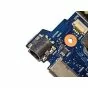 HP EliteBook 840 G2 Motherboard i5-5300U 799511-601 6050A2637901 DC Power Jack Top View