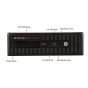 HP EliteDesk 600 G1 SFF Quad Core i5-4570 8GB 120GB SSD DVDRW WiFi Windows 10 Desktop PC Computer