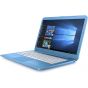 HP Stream 14-ax000na 14-inch HD Laptop (Aqua Blue) - (Intel Celeron N3060, 4GB RAM, 32GB eMMC, WebCam, WiFi, HDMI, Windows 10)
