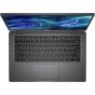 Dell Latitude 7320 keyboard and touchpad – top-down layout
