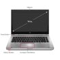HP EliteBook 8470p 3rd Gen i5-3320M 4GB 320GB WebCam USB 3.0 Windows 10 Professional 64-bit