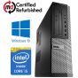 Dell OptiPlex 790 DT Quad Core i5-2400 8GB 256GB SSD DVDRW WiFi Windows 10 Professional 64-Bit Desktop PC Computer