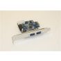 2 Port USB 3.0 PCI-E Express HUB Controller Adapter Card Chipset NEC D720201 