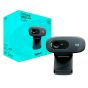 Logitech C270 HD Webcam with Microphone USB (720P, 30 fps)