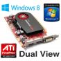 ATI FirePro V4800 3D 1GB DDR5 Dual DisplaPort DVI PCI Express Graphics Card 0X31G