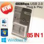 Addon USB 2.0 Multi Port All in One Card Reader 480Mbps ADDCR210