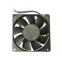 AVC DS08015B12M 2 Pin Black PC Case Fan 80mm x 15mm 