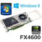 nVidia Quadro FX4600 768MB DDR3 PCI-E Dual DVI Graphics Card JP111