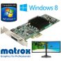 Matrox G550 32MB PCI-E LFH-60 Dual Display G55-MDDE32LPDF Graphics Card