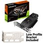 Gigabyte GeForce GTX 1650 D6 OC Low Profile 4GB HDMI DVI DP VR Ready Graphics Card